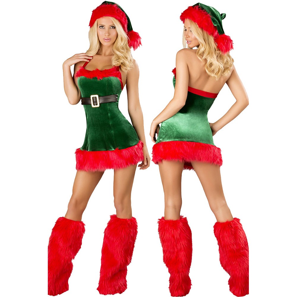 Xmas Santa Envy Christmas Costume Set