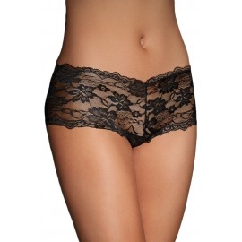 Black Lace Naughty Knicker Underwear