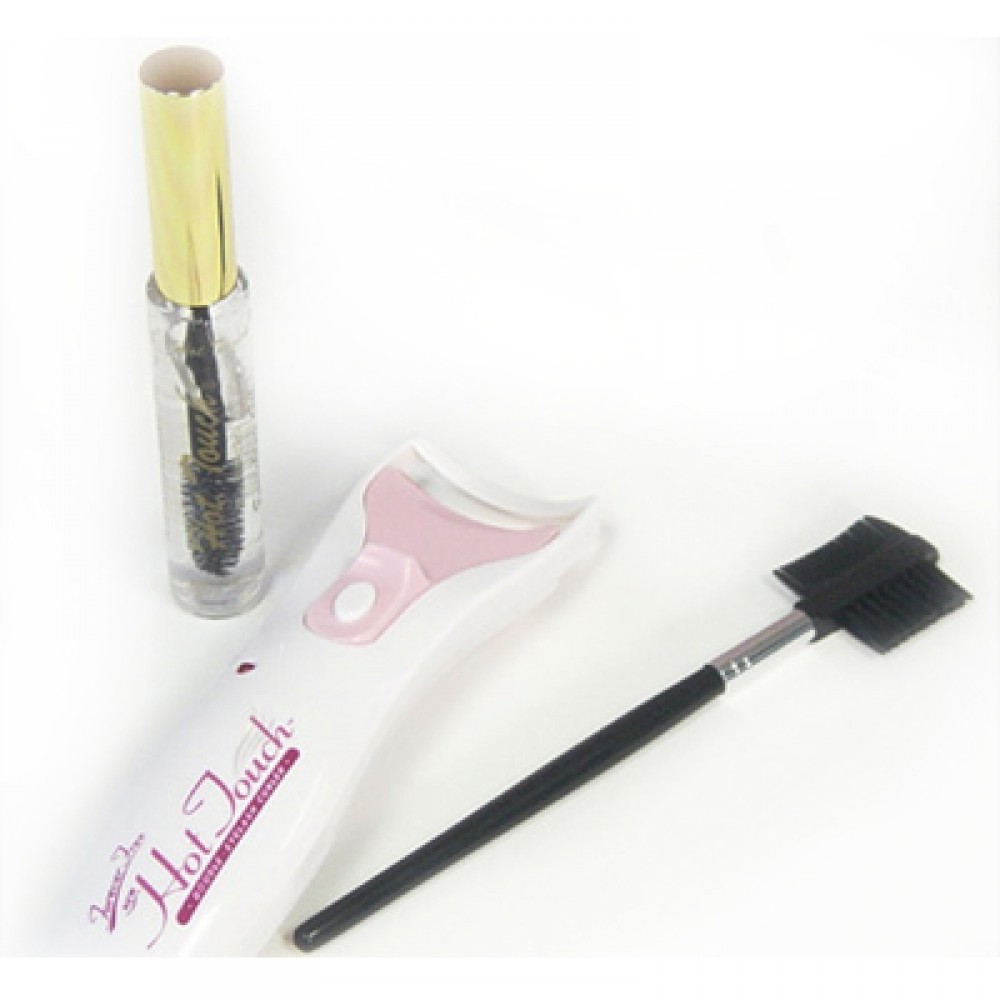 Heated Eyelash Curler with Clear Mascara