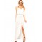 Love Crop Maxi Dress White