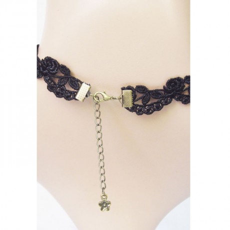 Beads Tassel Vintage Lace Necklace