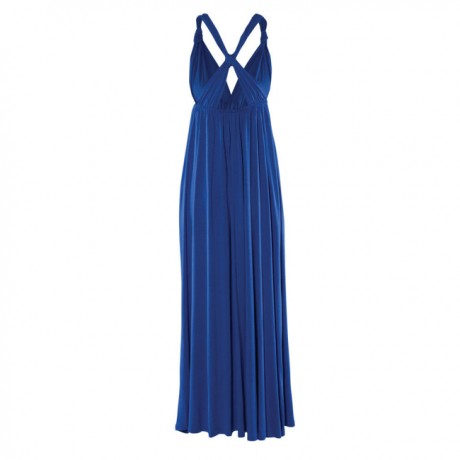 Sleeveless Maxi Dress Blue