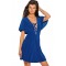 Royal Blue Kimono Sleeve Dress