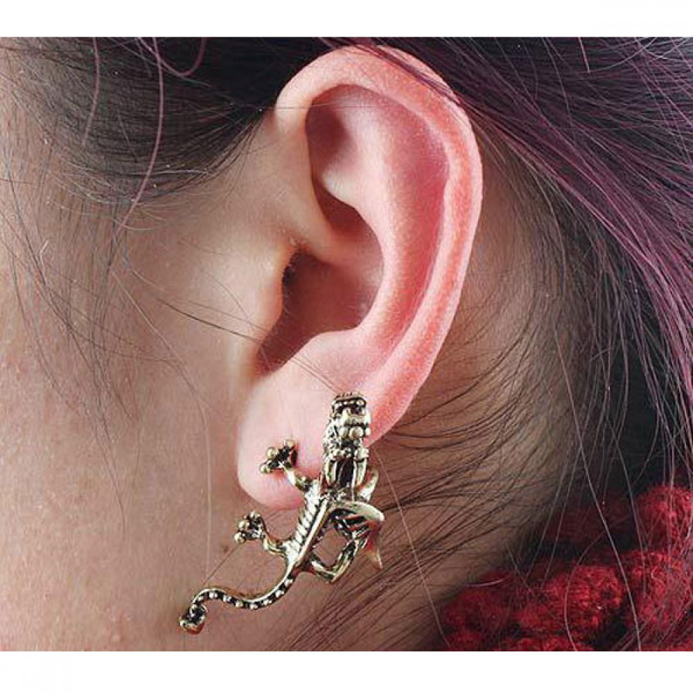 Vintage Wing Dragon Earring